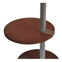 Pawhut 104" Floor-to-Ceiling Adjustable Spiral Climbing Cat Tree Tower(m-4)