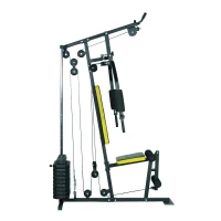 Soozier Indoor Adjustable Durable 100 lb Stack Home Gym Exercise Equipment Machine(m-2)