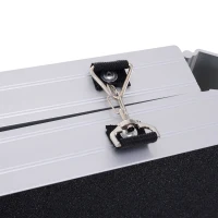 Open Box PawHut 96” Portable Bi-Fold Folding Pet Ramp for Large Dogs Car Truck SUV(m-12)