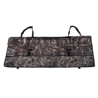 HomCom 50" 3 Rifle Truck Seat Gun Organizer with Pockets - Camouflage(m-4)
