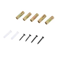 HomCom 6.6' Carbon Steel Industrial Wheel Sliding Interior Barn Door Hardware Kit - Frost Black(m-12)