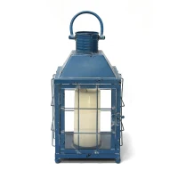 Stratton Blue Lighthouse Lantern(m-1)