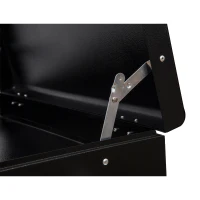 HomCom Rolling Garage Tool Chest Cabinet with 16 Drawers - Black and Orange(m-7)