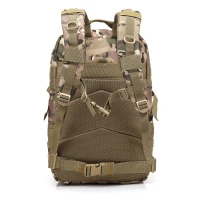 3P 45L Outdoor Marching Knapsack Tactical Backpack CP Camouflage(m-3)