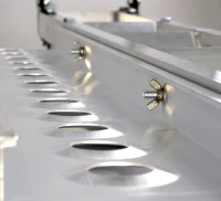 Heavy Duty Aluminium Motorcycle Dirt Bike Scooter Carrier Hitch Rack Hauler Trailer with Loading Ramp Double-hung Arm - IKURAM(m-12)