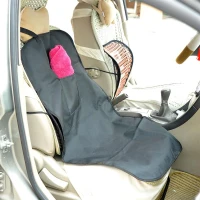 Pawhut Protective Dog Car Seat Cover Travel Liner - Black(m-5)