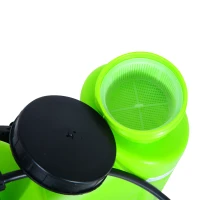 HomCom 4-Gallon Manual Hand Pump Small Garden Lawn Sprayer Backpack - Green(m-7)