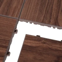 Open Box Soozier Portable Dance Floor 4 Piece Thick Ballet Kit General Flooring Trade Show Booths(m-6)