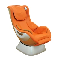 HomCom Electric Full Body Shiatsu Massage Chair - Orange(m-1)