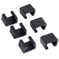 Outsunny 6 Piece Wicker Rattan Outdoor Patio Fan Shape Glass Coffee Table Furniture Set(m-10)