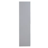 Vinsetto 71" 2 Tier Freestanding Steel Metal Lockable Employee Wall Locker Storage Cabinet - Grey(m-7)