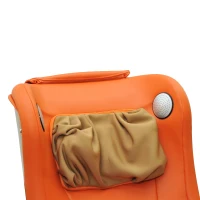 HomCom Electric Full Body Shiatsu Massage Chair - Orange(m-7)