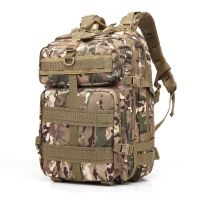 3P 45L Outdoor Marching Knapsack Tactical Backpack CP Camouflage(m-2)