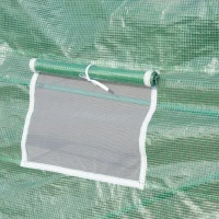 Outsunny 20’ x 10’ x 7’ Plastic Portable Outdoor Patio Walk-In Greenhouse Kit(m-10)