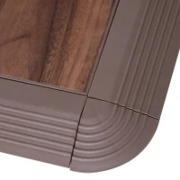 Open Box Soozier Portable Dance Floor 4 Piece Thick Ballet Kit General Flooring Trade Show Booths(m-9)