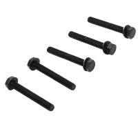 HomCom 6.6' Carbon Steel Industrial Wheel Sliding Interior Barn Door Hardware Kit - Frost Black(m-11)