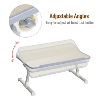 HOMCOM Height Adjustable Laptop Table Stand(m-5)