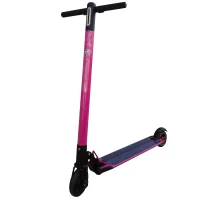 24V Lithium Lon Electric Scooter Portable Folding Kick Scooter Pink(m-1)