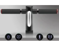 24V Lithium Lon Electric Scooter Portable Folding Kick Scooter Pink(m-8)