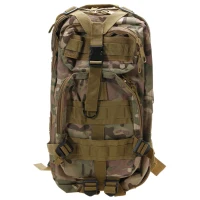 30L Outdoor Camping Military Tactical Backpack ACU Shoulder Bag 3P Rucksack Travel Backpack(m-1)