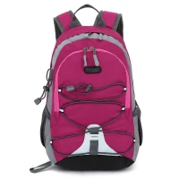 Waterproof Nylon Mini Sports Backpack for Kids Rose Red(m-1)