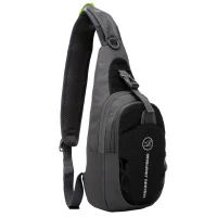 Outdoor Water Repellent  Sports Cycling Waist Bag Black(m-1)
