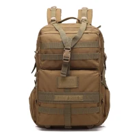 3P 45L Outdoor Marching Knapsack Tactical Backpack Khaki(m-1)