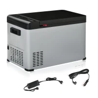 Outsunny Car Refrigerator Freezer, Seatbelt Design(m-1)