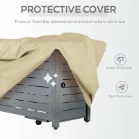 Outsunny 42 Inch Outdoor Propane Gas Fire Pit Table, 50,000 BTU Auto-Ignition Rectangular Gas Firepit with Slat Tabletop, Lid, Lava Rocks, Rain Cover, CSA Certification, Black(m-6)