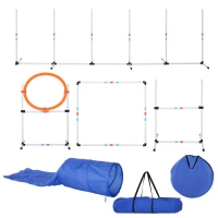 PawHut Outdoor Dog Agility Training Equipment Set(m-8)