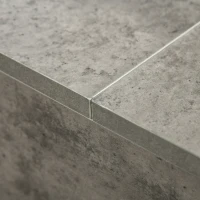 HOMCOM Modern Lift Top Coffee Table with Hidden Storage Compartment and Metal Legs, for Living Room, Home Office, Grey(m-13)