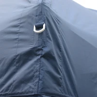 Outsunny 9.75x9.75ft Pop Up Canopy Tent Instant Sun Shelter Outdoor Event Party Tent Slant Legs Blue(m-4)