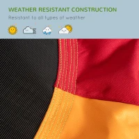 Outsunny 39 Inch Saucer Tree Swing, Outdoor Flying Swing for Kids with Adjustable Hanging Ropes, Metal Frame, Breathable Mesh, Multicolor(m-6)