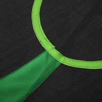 HOMCOM 39" Saucer Swing Round Tree Hanging Swing Outdoor Rope Swing Flying Platform Attaches to Tree or Existing Swing Set Kids Backyard Playground Hammock Heavy Duty Black(m-7)