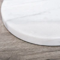 HOMCOM Arc Floor Lamp,Metal Standing Lamp, with 350° Flexible Lampshade, Adjustable Pole, and Marble Round Base for Living, Office, Bedroom, White/Silver(m-15)