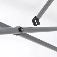 Outsunny 10' x 20' Pop Up Canopy Tent with 4 Sidewalls, Heavy Duty Tents for Parties, Outdoor Instant Gazebo with Carry Bag, for Outdoor, Garden, Patio, White(m-12)