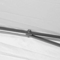 Outsunny 11' Pop-Up Tent Gazebo w/ Netting, Grey(m-11)