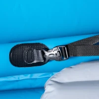 Outsunny 2-Person Inflatable Kayak, Inflatable Boat, Inflatable Canoe Set With Air Pump, Aluminum Oars, Blue(m-9)