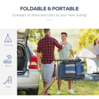 Outsunny XL Oversize Zero Gravity Recliner, Padded Patio Lounger Chair, Folding Chair with Adjustable Backrest, Cup Holder, and Headrest for Backyard, Poolside, Lawn, Striped, Blue(m-6)