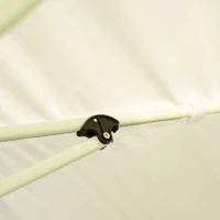 Outsunny 10'x20' Pop Up Party Tent Gazebo Wedding Canopy with 6 Removable Mesh Sidewalls(m-11)