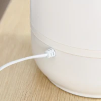 HOMCOM 5L Cool Mist Humidifier, Ultrasonic Quiet Air Humidifiers with Waterless Auto-Off, Sleep Mode, 3 Adjustable Mist Mode and Humidity for Home, Office, Bedroom, Large Room(m-12)