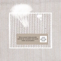 Outsunny Rectangle 20'x 16' Sun Shade Sail Top Cover Fabric Outdoor Shelter Backyard Window Garden Sand Carrying Bag Light Brown(m-4)