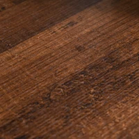 HOMCOM Shelves for Storage, 4 Tier Bookshelf Utility Organizer with Back Support and Anti-Topple Design, Walnut/White(m-8)