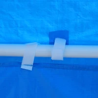 Outsunny Large 10' x 20' Gazebo Canopy Party Tent with 4 Removable Window Side Walls,Wedding, Picnic Outdoor Events - Blue(m-12)