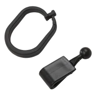 Outsunny 10x10 Replacement Mesh Sidewall Netting for Gazebos and Canopy Tents with Zippers, Black(m-9)