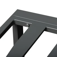 Outsunny 9 Piece Outdoor Patio Dining Set Furniture Set with 4 Chairs, 4 Ottomans, & Glass Table with Cushions & Aluminum Frame(m-13)