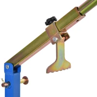 DURAND Adjustable Motorcycle Tire Changing Stand, 16"-24", Durable Steel Frame, Portable Design, Blue - Perfect for DIY Mechanics(m-8)