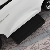 Aosom Push Cars for Toddlers Ride On & Push Car Stroller Sliding Walking Car with Underneath Storage Compartment & Working Steering Wheel, White(m-11)