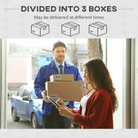 Outsunny 7-Piece Patio Furniture Set, Outdoor Wicker Conversation Set, All Weather PE Rattan Sectional Sofa Set with Cushions and Tempered Glass Top Coffee Table, Pillows, Light Gray(m-8)