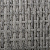 Outsunny 4 Pieces Patio Furniture Set, Deluxe PE Rattan Sofa Set Outdoor Furniture Set Wicker Conversation Furniture Lawn Patio Bistro Coffee Table Set w/Cushion, Grey(m-7)